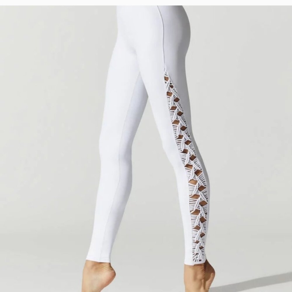 Carbon38 Macrame Leggings new with tags